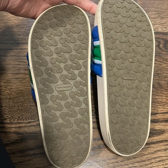 Tory Burch slide sandals size 8 - Picture 10 of 11